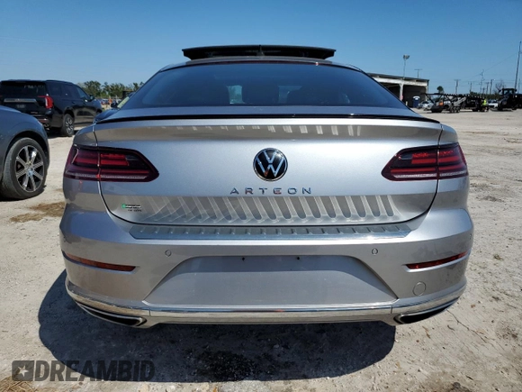 2021 Volkswagen Arteon SEL R-Line with VIN WVWHR7AN5ME003786, listed as a Copart auction lot 75170784 with 64,470 mi miles and Salvage title. Bid and sale history available at DreamBid. Image 6.