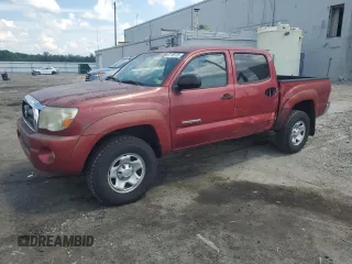 2007 Toyota Tacoma PreRunner with VIN 5TEJU62N17Z360649, listed as a Copart auction lot 62150735 with 167,742 mi miles and Salvage title. Bid and sale history available at DreamBid. Image 1.