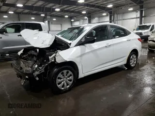 2016 Hyundai Accent SE with VIN KMHCT4AE3GU971207, listed as a Copart auction lot 50463915 with 115,409 mi miles and Salvage Title. Bid and sale history available at carsss.com. Image 1.