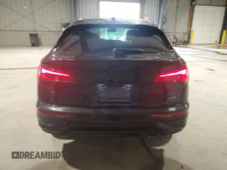 2024 Audi Q5 Sportback S line Prestige with VIN WA16AAFY1R2035846, listed as a Copart auction lot 56561145 with 11,118 mi miles and Salvage title. Bid and sale history available at DreamBid. Image 6.