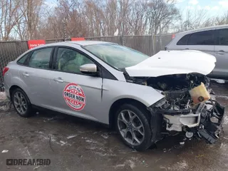 2014 Ford Focus SE with VIN 1FADP3F26EL341244, listed as a IAAI auction lot 41443905 with 1 mi miles. Bid and sale history available at carsss.com. Image 14.