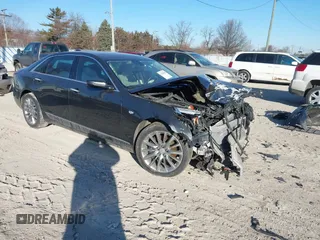 2017 Cadillac CT6 Premium Luxury AWD with VIN 1G6KF5RS4HU139368, listed as a IAAI auction lot 41538638 with 55,137 mi miles and . Bid and sale history available at DreamBid. Image 1.