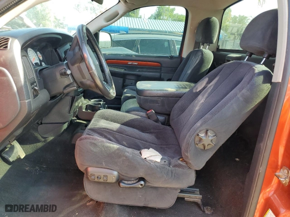 2005 Dodge Ram 1500 SLT with VIN 1D7HU16D15J619687, listed as a Copart auction lot 65439154 with 0 mi miles and Salvage Title. Bid and sale history available at carsss.com. Image 7.