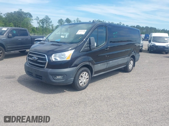 2020 Ford Transit Cargo with VIN 1FTYE1Y85LKA19947, listed as a IAAI auction lot 41917456 with 108,245 mi miles and . Bid and sale history available at DreamBid. Image 17.