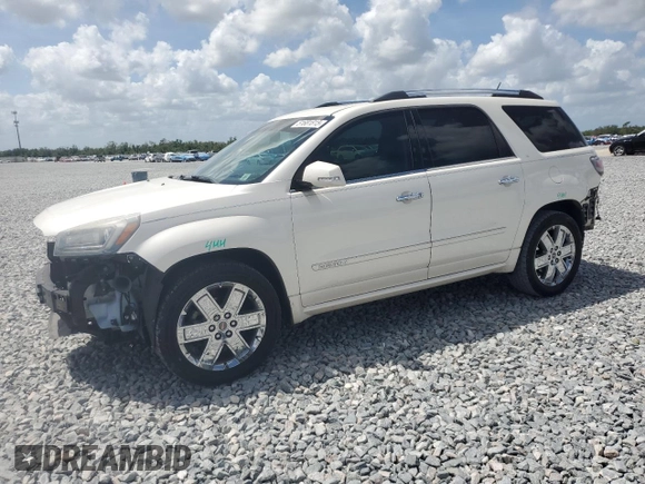2013 GMC Acadia Denali z VIN 1GKKRTKD8DJ239901, wystawiony jako Copart lot #51681815 z przebiegiem 87 373 mil mil oraz Szkoda całkowita • Salvage title. Historia ofert i sprzedaży dostępna na DreamBid. Obrazek 1.