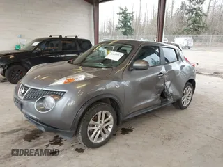 2014 Nissan Juke S with VIN JN8AF5MV2ET363397, listed as a IAAI auction lot 41420317 with 85,254 mi miles. Bid and sale history available at carsss.com. Image 2.