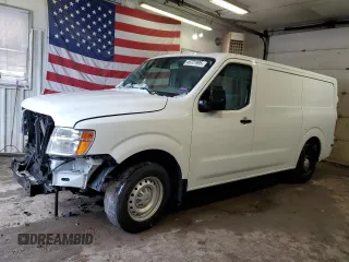 2021 Nissan NV Cargo SV z VIN 1N6BF0KY5MN803581, wystawiony jako Copart lot #46721995 z przebiegiem 141 636 mil mil oraz Szkoda całkowita • Salvage title. Historia ofert i sprzedaży dostępna na DreamBid. Obrazek 1.