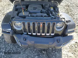 2021 Jeep Wrangler Unlimited Sahara z VIN 1C4HJXEN0MW521302, wystawiony jako Copart lot #49397615 z przebiegiem 24 539 mil mil oraz Szkoda całkowita • Salvage title. Historia ofert i sprzedaży dostępna na DreamBid. Obrazek 13.