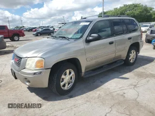 2002 GMC Envoy SLT z VIN 1GKDS13S722253150, wystawiony jako Copart lot #56255185 z przebiegiem 174 198 mil mil oraz Szkoda całkowita • Salvage title. Historia ofert i sprzedaży dostępna na DreamBid. Obrazek 1.