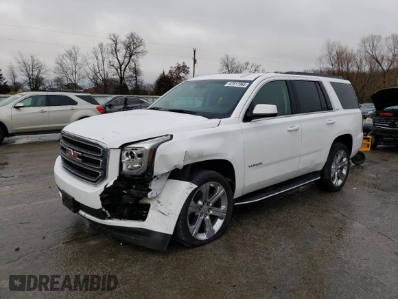 2020 GMC Yukon SLT with VIN 1GKS2BKC7LR109839, listed as a Copart auction lot 42817965 with 45,905 mi miles and Salvage Title. Bid and sale history available at carsss.com. Image 1.