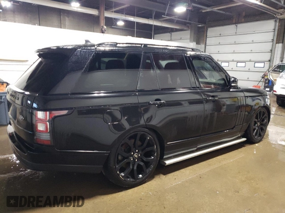 2015 Land Rover Range Rover Autobiography with VIN SALGV2TF7FA233039, listed as a Copart auction lot 84403254 with 113,734 mi miles and Clean title. Bid and sale history available at DreamBid. Image 3.