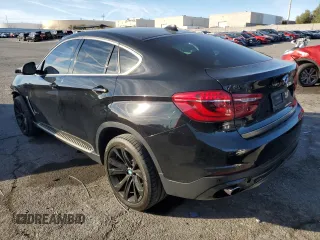 2017 BMW X6 sDrive35i with VIN 5UXKU0C34H0F99839, listed as a Copart auction lot 39993974 with 48,893 mi miles. Bid and sale history available at carsss.com. Image 2.