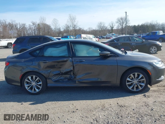 2015 Chrysler 200 S with VIN 1C3CCCDG6FN727592, listed as a IAAI auction lot 41769446 with 27,542 mi miles. Bid and sale history available at carsss.com. Image 13.