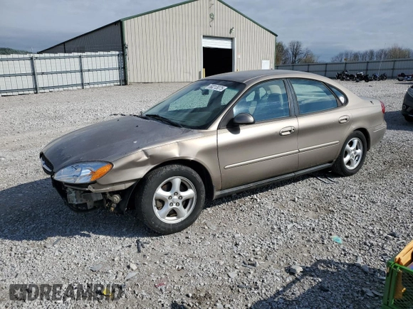 2002 Ford Taurus SE Standard with VIN 1FAFP53U22A131029, listed as a Copart auction lot 50213075 with 125,478 mi miles and Salvage Title. Bid and sale history available at DreamBid. Image 1.