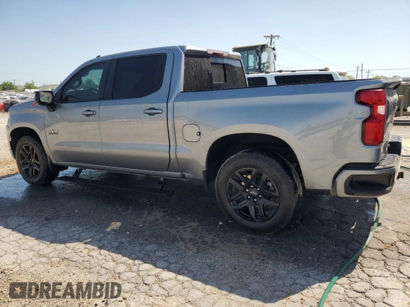 2024 Chevrolet Silverado 1500 RST with VIN 1GCUDEE82RZ226051, listed as a Copart auction lot 52575035 with 23,898 mi miles and Clean Title. Bid and sale history available at carsss.com. Image 1.
