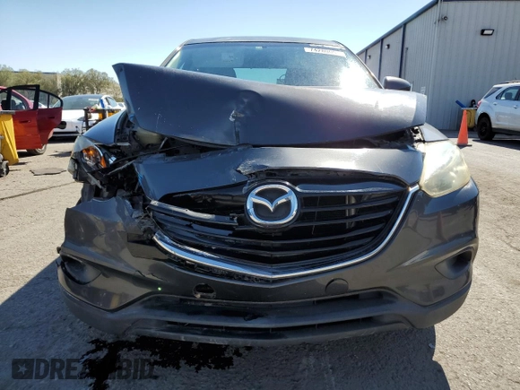 2015 Mazda CX-9 Sport with VIN JM3TB2BV7F0469064, listed as a Copart auction lot 74280004 with 140,270 mi miles and Salvage title. Bid and sale history available at DreamBid. Image 5.