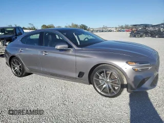 2022 Genesis G70 2.0T with VIN KMTG34TA9NU087013, listed as a Copart auction lot 81571964 with 15,557 mi miles and Non Repairable. Bid and sale history available at DreamBid. Image 4.
