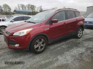 2014 Ford Escape SE with VIN 1FMCU0GXXEUD05991, listed as a Copart auction lot 51440465 with 129,445 mi miles and Salvage Title. Bid and sale history available at carsss.com. Image 1.