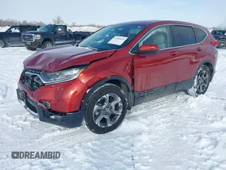 2017 Honda CR-V EX with VIN 2HKRW2H53HH658430, listed as a IAAI auction lot 41483424 with 31,883 mi miles. Bid and sale history available at carsss.com. Image 18.