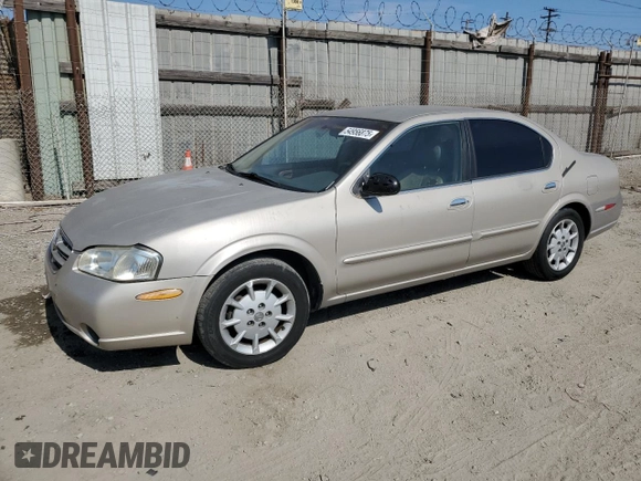 2000 Nissan Maxima GXE z VIN JN1CA31D0YT712485, wystawiony jako Copart lot #54956875 z przebiegiem 187 942 mil mil oraz Czysty tytuł • Clean title. Historia ofert i sprzedaży dostępna na DreamBid. Obrazek 1.