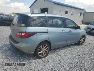 2012 Mazda 5 Touring with VIN JM1CW2CL5C0141969, listed as a Copart auction lot 62771735 with Not provided miles and Salvage title. Bid and sale history available at DreamBid. Image 3.
