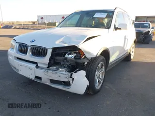 2006 BMW X3 3.0i with VIN WBXPA934X6WD26916, listed as a IAAI auction lot 41441409 with 174,305 mi miles. Bid and sale history available at carsss.com. Image 6.