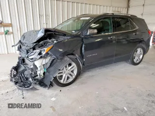 2019 Chevrolet Equinox Premier with VIN 2GNAXPEX2K6131852, listed as a Copart auction lot 63005035 with 74,620 mi miles and Salvage title. Bid and sale history available at DreamBid. Image 1.