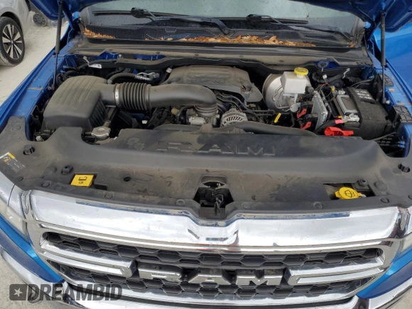 2022 Ram 1500 Big Horn with VIN 1C6SRFBT5NN202987, listed as a Copart auction lot 59354415 with Not provided miles and Non repairable. Bid and sale history available at DreamBid. Image 11.