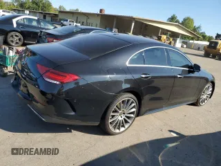 2019 Mercedes-Benz CLS with VIN WDD2J5KB9KA041005, listed as a Copart auction lot 69776784 with 0 mi miles and Salvage Title. Bid and sale history available at carsss.com. Image 3.