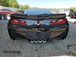 2017 Chevrolet Corvette Grand Sport 2LT with VIN 1G1YY2D71H5106768, listed as a Copart auction lot 51330795 with 40,897 mi miles and Salvage title. Bid and sale history available at DreamBid. Image 6.