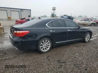 2010 Lexus LS 460 with VIN JTHCL5EF3A5006103, listed as a Copart auction lot 58077105 with 120,121 mi miles and Salvage title. Bid and sale history available at DreamBid. Image 3.