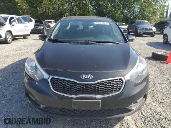 2016 Kia Forte LX z VIN KNAFX4A69G5455729, wystawiony jako Copart lot #59987925 z przebiegiem Nie podano mil oraz Szkoda całkowita • Salvage title. Historia ofert i sprzedaży dostępna na DreamBid. Obrazek 5.