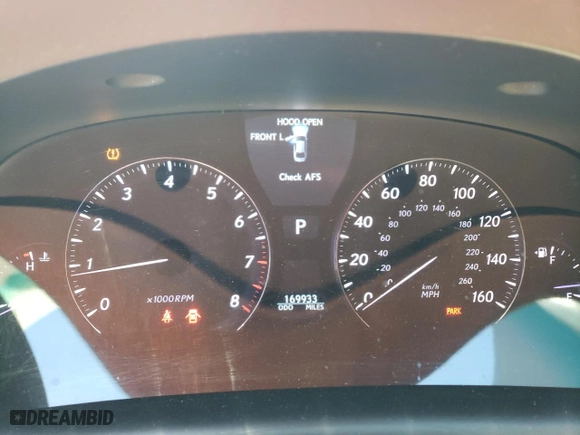 2008 Lexus LS 460 LWB with VIN JTHGL46F385020961, listed as a Copart auction lot 52156065 with 169,933 mi miles and Clean Title. Bid and sale history available at carsss.com. Image 9.