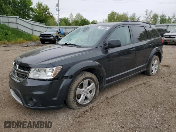 2012 Dodge Journey SXT with VIN 3C4PDDBG5CT226207, listed as a Copart auction lot 57668305 with 201,404 mi miles and Clean title. Bid and sale history available at DreamBid. Image 1.