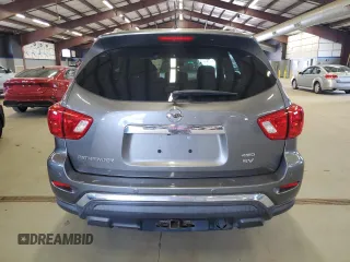 2017 Nissan Pathfinder Platinum with VIN 5N1DR2MM5HC667376, listed as a Copart auction lot 53351515 with 136,530 mi miles and Clean title. Bid and sale history available at DreamBid. Image 6.