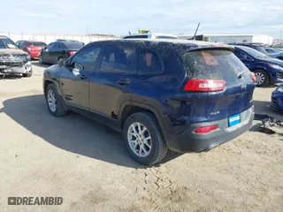 2014 Jeep Cherokee Sport with VIN 1C4PJMAB4EW214206, listed as a IAAI auction lot 41888256 with 139,077 mi miles. Bid and sale history available at carsss.com. Image 3.