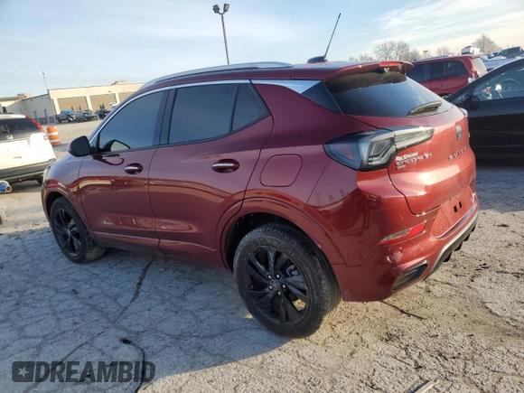 2024 Buick Encore GX Avenir with VIN KL4AMGSL6RB073085, listed as a Copart auction lot 86503654 with 4,528 mi miles and Salvage title. Bid and sale history available at DreamBid. Image 2.
