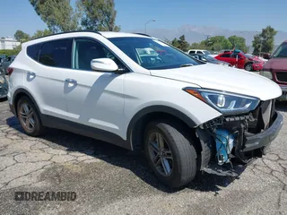 2017 Hyundai Santa Fe 2.4L with VIN 5XYZU3LB0HG437013, listed as a IAAI auction lot 42673550 with 36,441 mi miles and . Bid and sale history available at DreamBid. Image 1.