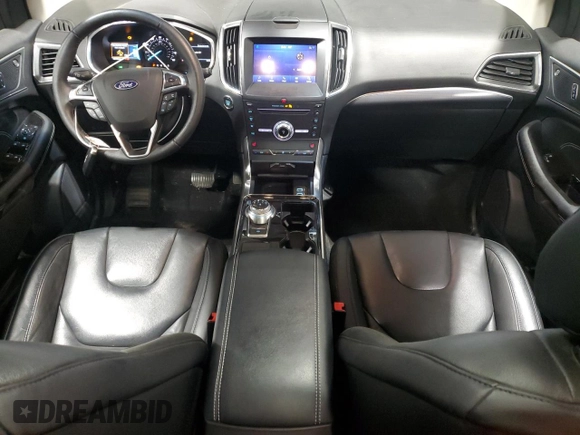 2019 Ford Edge Titanium with VIN 2FMPK4K92KBC17736, listed as a Copart auction lot 52619465 with 53,436 mi miles and Salvage Title. Bid and sale history available at carsss.com. Image 8.