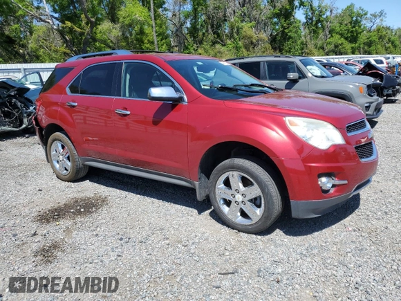 2014 Chevrolet Equinox LTZ with VIN 2GNALDEKXE6101128, listed as a Copart auction lot 49410545 with 0 mi miles and Salvage Title. Bid and sale history available at carsss.com. Image 4.