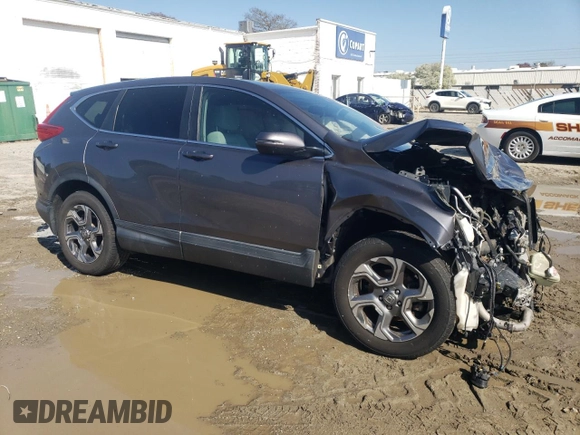 2018 Honda CR-V EX with VIN 2HKRW2H58JH671812, listed as a Copart auction lot 51483475 with 110,424 mi miles and Salvage Title. Bid and sale history available at DreamBid. Image 4.
