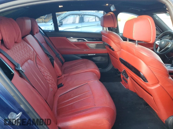 2017 BMW 7 Series with VIN WBA7F2C35HG855999, listed as a Copart auction lot 38122564 with 85,926 mi miles and . Bid and sale history available at DreamBid. Image 10.