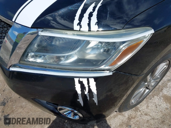 2014 Nissan Pathfinder Platinum with VIN 5N1AR2MN0EC611577, listed as a IAAI auction lot 42336426 with 140,019 mi miles and . Bid and sale history available at DreamBid. Image 12.