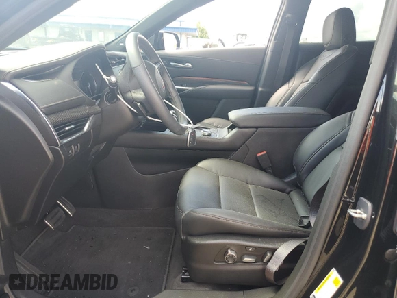 2023 Cadillac XT4 AWD Sport with VIN 1GYFZFR48PF182380, listed as a Copart auction lot 68937594 with 8,400 mi miles and Salvage Title. Bid and sale history available at carsss.com. Image 7.