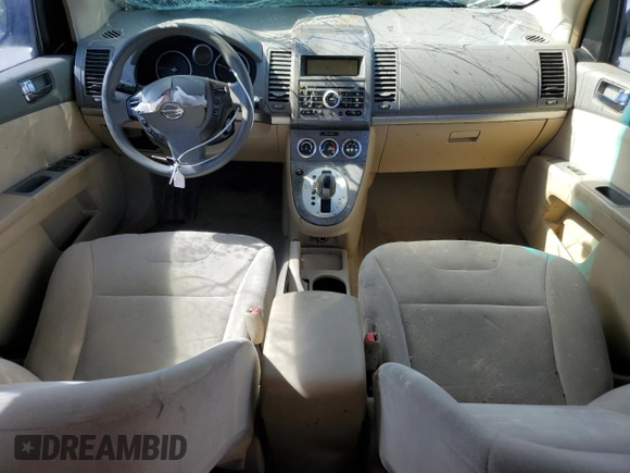 2009 Nissan Sentra FE+ with VIN 3N1AB61EX9L660187, listed as a Copart auction lot 52014625 with Not Provided miles and Salvage Title. Bid and sale history available at DreamBid. Image 8.