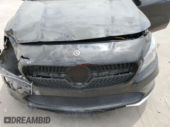 2018 Mercedes-Benz CLA with VIN WDDSJ4EB7JN669450, listed as a Copart auction lot 48736893 with 81,496 mi miles. Bid and sale history available at carsss.com. Image 12.