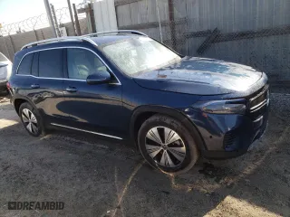 2023 Mercedes-Benz EQB with VIN W1N9M0KB4PN049332, listed as a Copart auction lot 65918444 with 388 mi miles and Salvage Title. Bid and sale history available at carsss.com. Image 4.