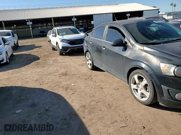 2013 Chevrolet Sonic LTZ with VIN 1G1JE5SH7D4226596, listed as a Copart auction lot 40272184 with 150,981 mi miles and Salvage title. Bid and sale history available at DreamBid. Image 12.