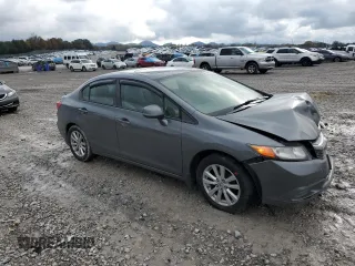 2012 Honda Civic EX with VIN JHMFB2F88CS002390, listed as a Copart auction lot 78682804 with 134,334 mi miles and Salvage Title. Bid and sale history available at DreamBid. Image 4.