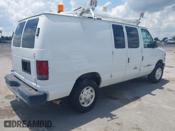 2011 Ford Econoline Cargo Commercial with VIN 1FTNE2EL4BDA70800, listed as a IAAI auction lot 42523533 with 139,962 mi miles and . Bid and sale history available at DreamBid. Image 4.